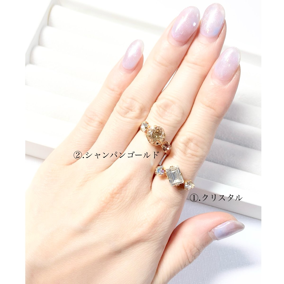 K18 玉のついたリング　約11号 K18 甲丸-One マット リング | リング | UYEDA JEWELLER ONLINE SHOP