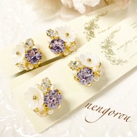 cerisier Bijoux/ピアス イヤリング(✣ヴィオラ)