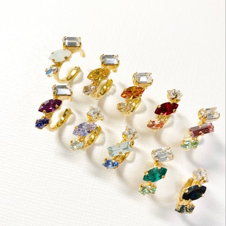 coffret/イヤーカフ(✣ゴールドカラー金具)