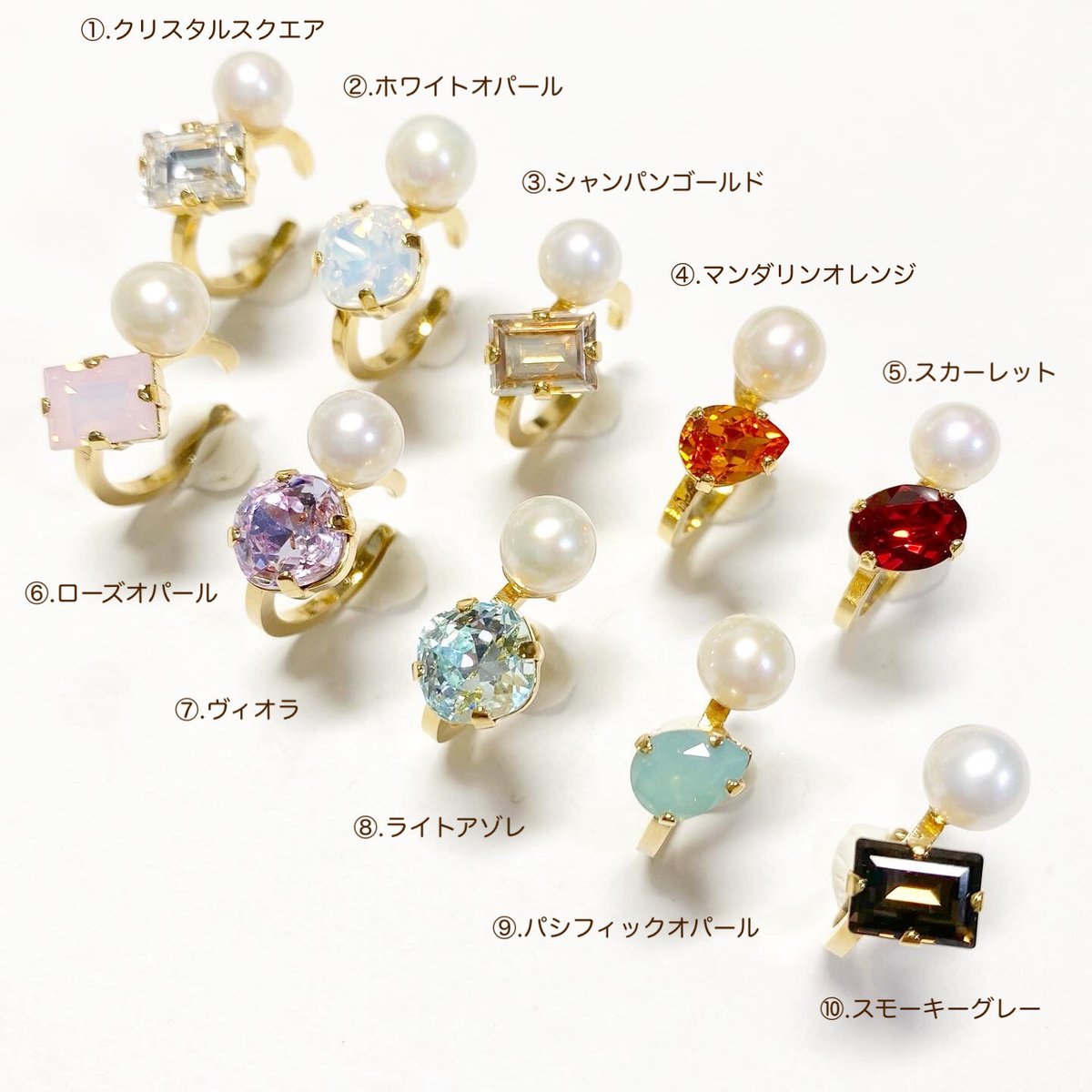 coffret pearl/イヤーカフ | nenenjewelry