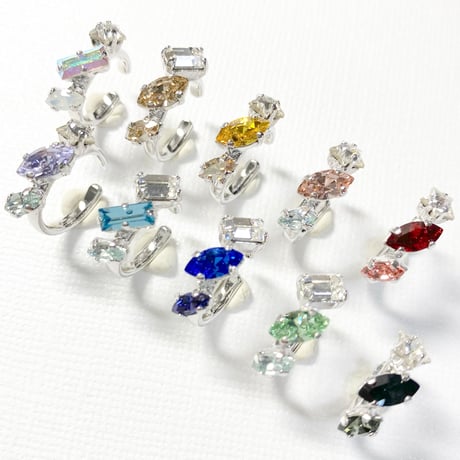 coffret/イヤーカフ(✣シルバーカラー金具)
