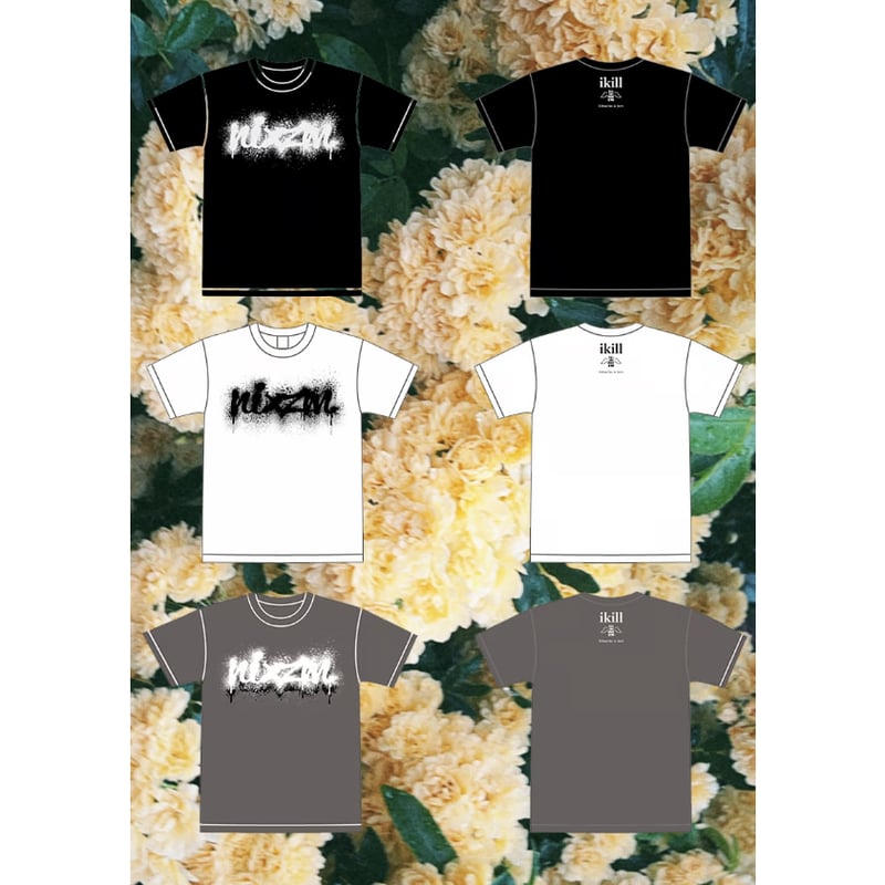 nixzm T-shirt【black】 | 後藤まりこグッズ通販サイト