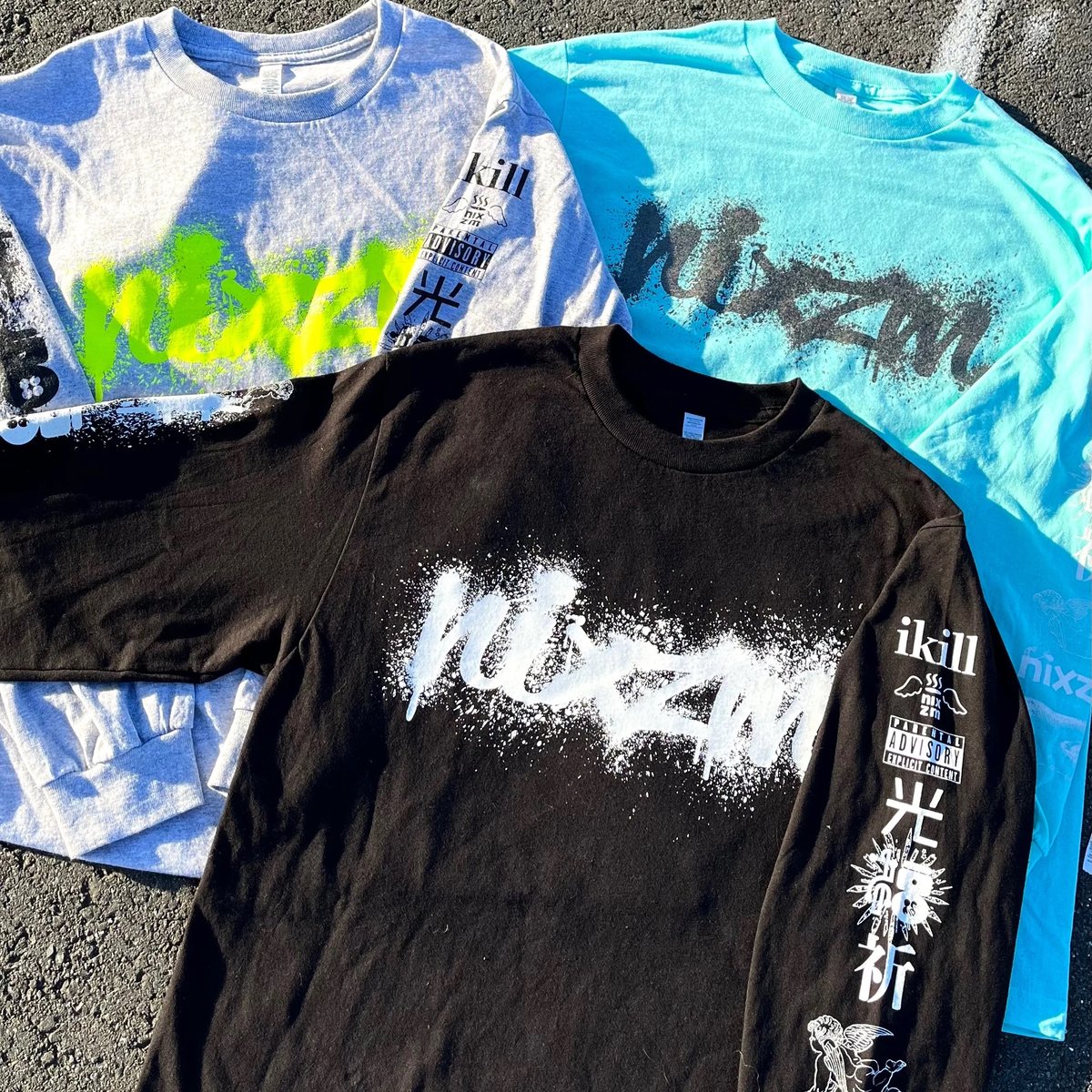 【2024 新作】 nixzm(ニクシズム)ロンT【黒】 | 後藤まりこグッズ通販サイト ミュージシャン