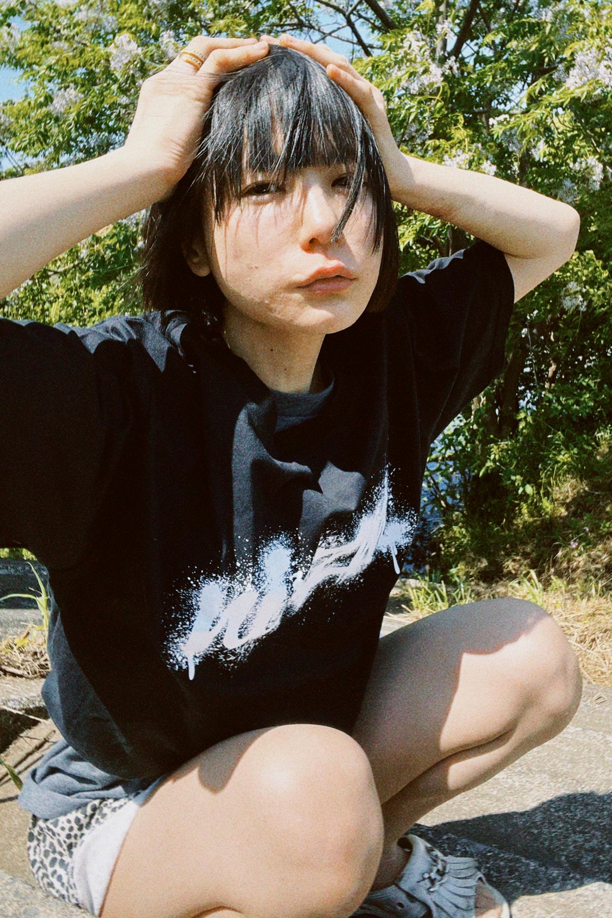 DJ後藤まりこ　長袖Tシャツ 黒　XL fit=scale-down,w=1200