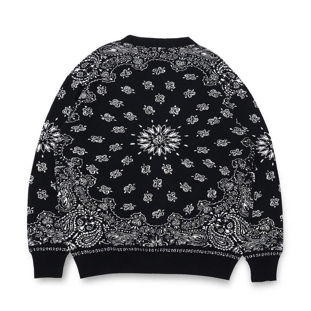 HIDEANDSEEK Bandana Cardigan Lサイズ HIDEANDSEEK Bandana Cardigan Lサイズ HIDE AND SEEK】Bandana