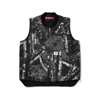 Camo Zip Work Vest | HIDE AND SEEK W.S.