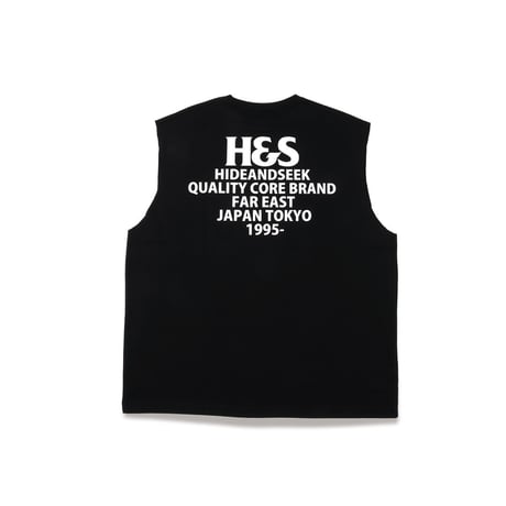 H&S Logo Sleeveless Tee(Big Silhouette)