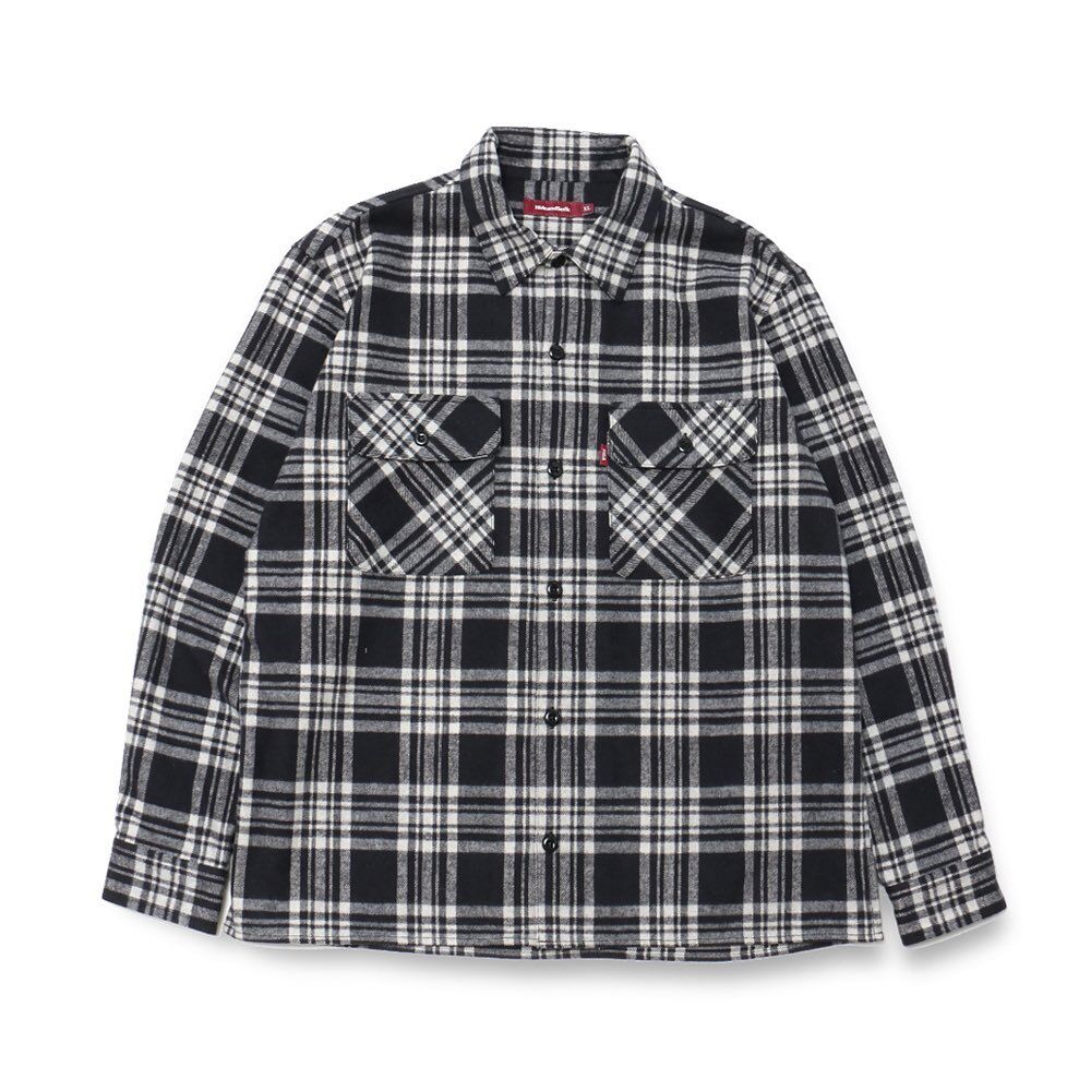 Heavy Flannel Shirt | HIDE AND SEEK W.S