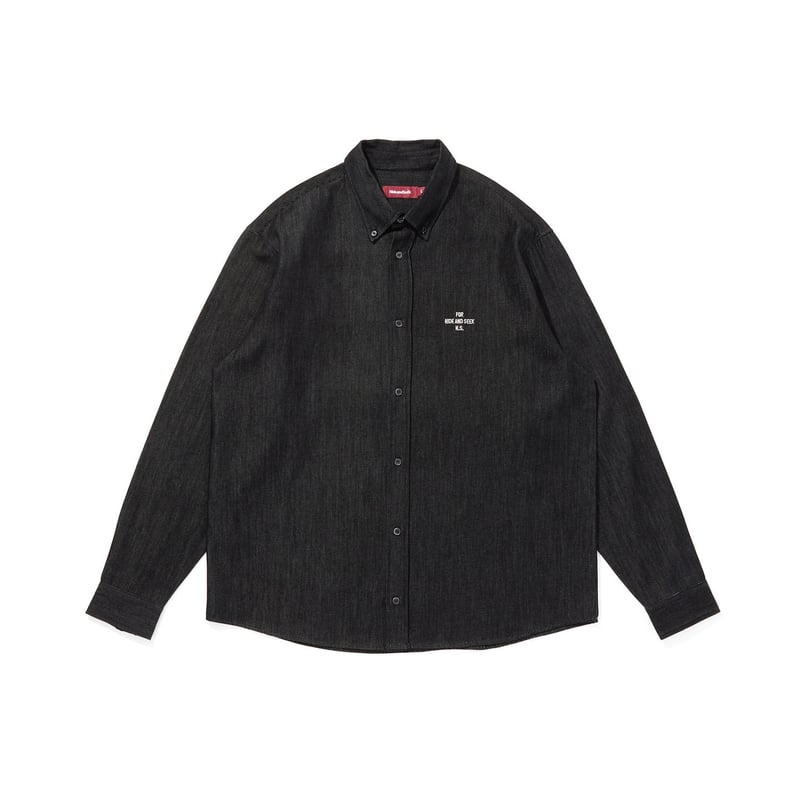 Denim B.D. L/S Shirt | HIDE AND SEEK W.S.
