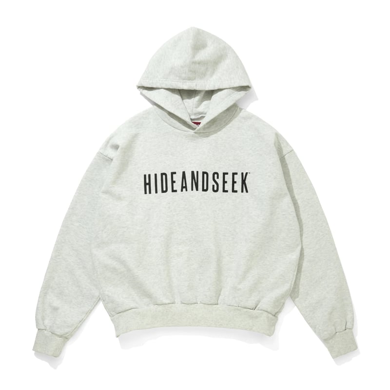 トップス HIDEANDSEEK 24AW Logo Hooded Sweat Shirt HIDEANDSEEK(ハイドアンドシーク) スウェットパーカー Logo Hooded