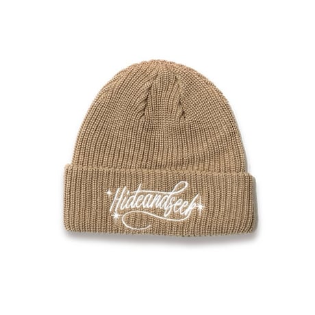 Cursive Logo Knit Cap