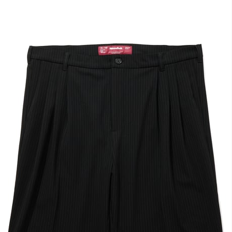Striped Tuck Slacks(Heavy)