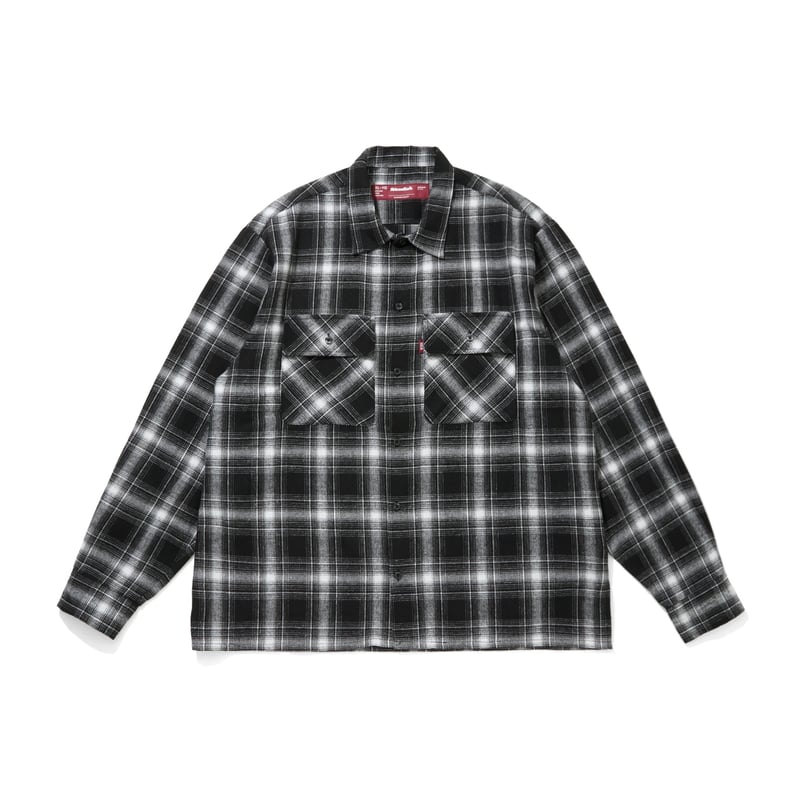 Ombre Check L/S Shirt | HIDE AND SEEK W.S.