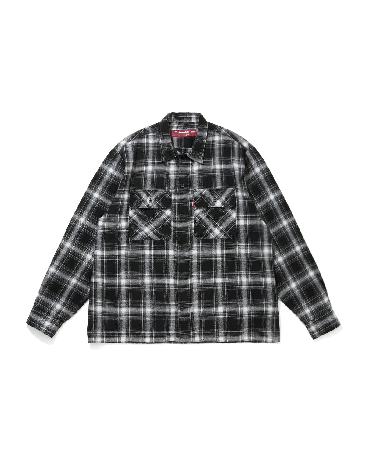 Ombre Check L/S Shirt | HIDE AND SEEK W.S.
