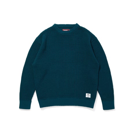 Heavy Waffle Knit Sweater