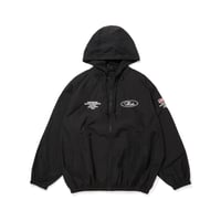 Nylon Zip Hooded Jacket