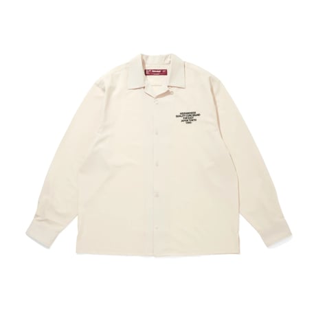 Open Collar L/S Shirt