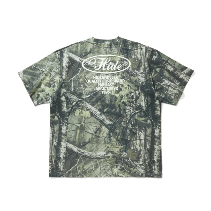 Camo S/S Tee | HIDE AND SEEK W.S.