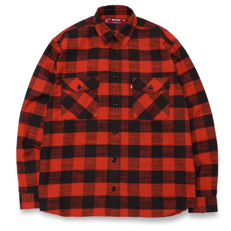 Buffalo Check L/S Shirt | HIDE AND SEEK W.S