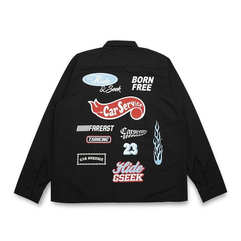 HIDEANDSEEK × CarService Work L/S Shirt HIDEANDSEEK × CarService Work L/S Shirt | HIDE