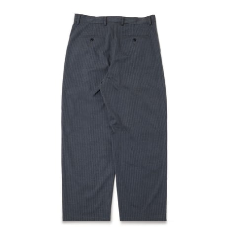 Striped Pleated Trouser