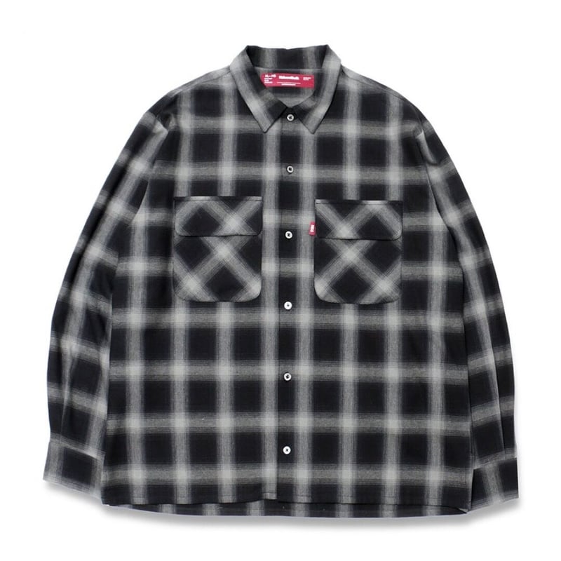 Ombre Check L/S Shirt | HIDE AND SEEK W.S. Ombre Check L/S Shirt | HIDE AND SEEK W.S.
