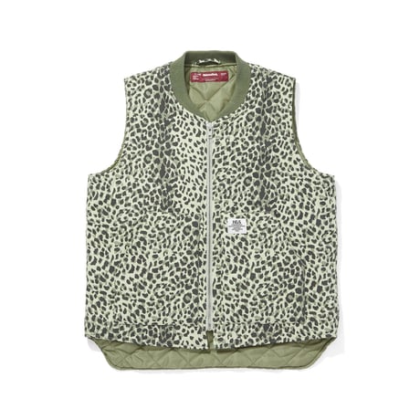 Camo Zip Work Vest