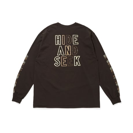 HIDEANDSEEK × Toru Nishiura Original H&S L/S Tee