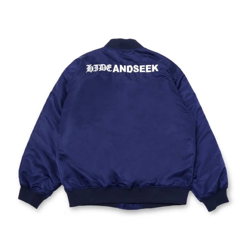 Nylon Varsity Jacket | HIDE AND SEEK W.S.