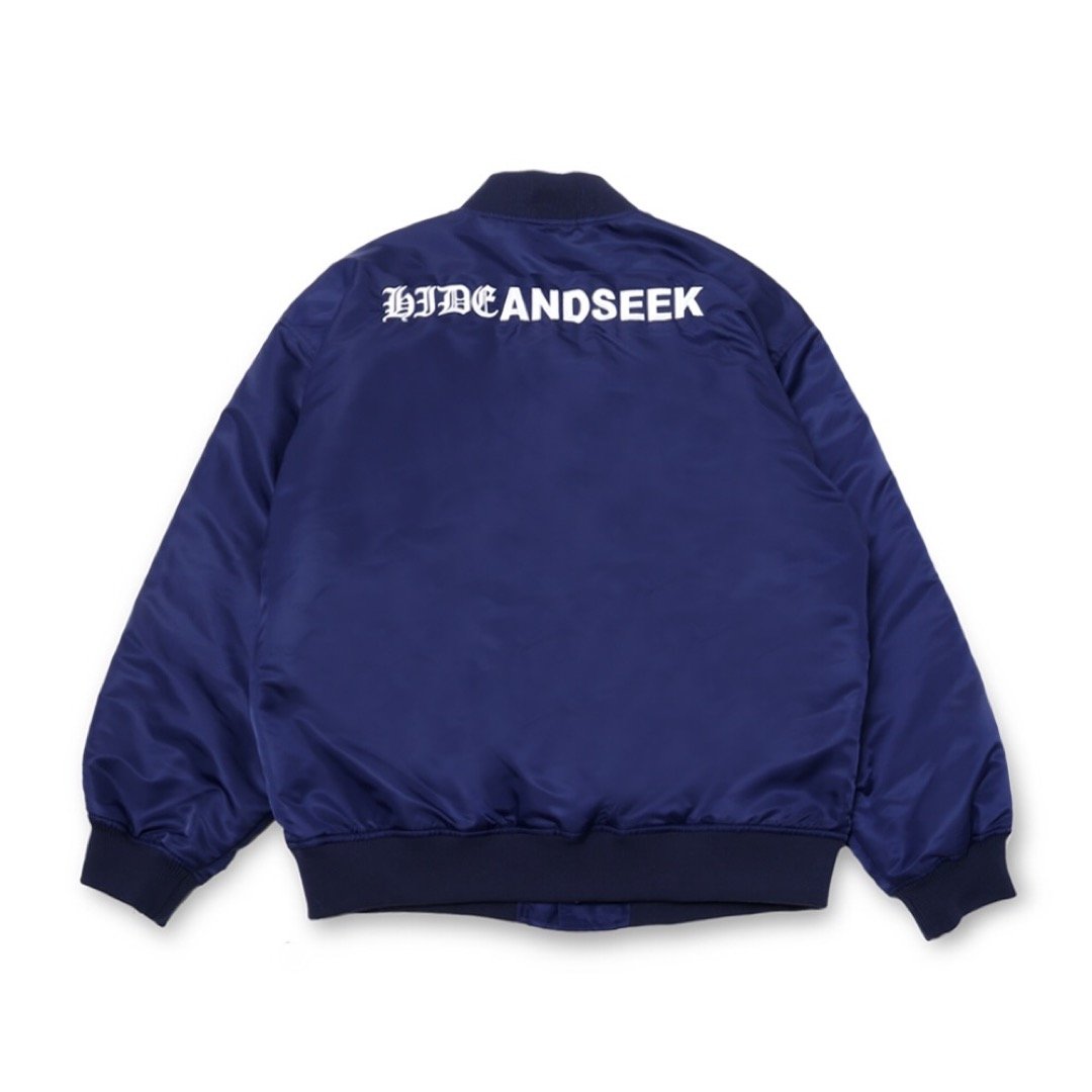 Nylon Varsity Jacket | HIDE AND SEEK W.S.