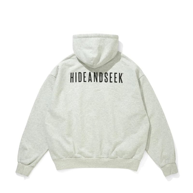 Logo ZIP Hooded Sweat Shirt | HIDE AND SEEK W.S.