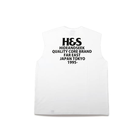 H&S Logo Sleeveless Tee(Big Silhouette)