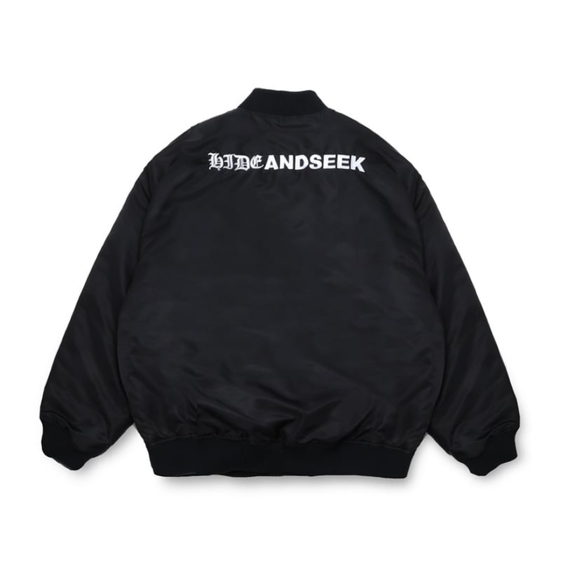 Nylon Varsity Jacket | HIDE AND SEEK W.S.