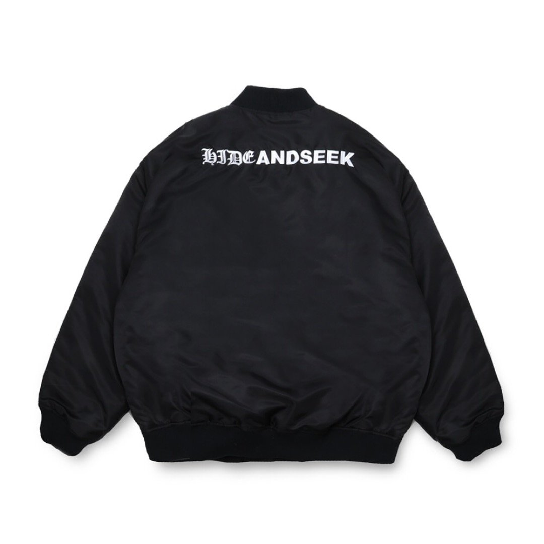 Nylon Varsity Jacket | HIDE AND SEEK W.S.