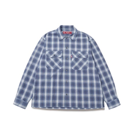 Ombre Check L/S Shirt
