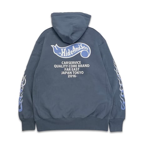 HIDEANDSEEK × CarService Hooded Sweat Shirt