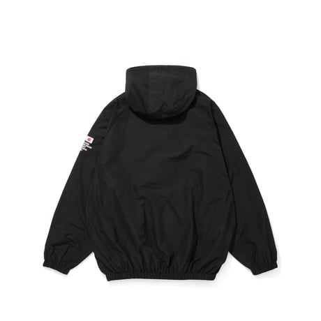 Nylon Zip Hooded Jacket