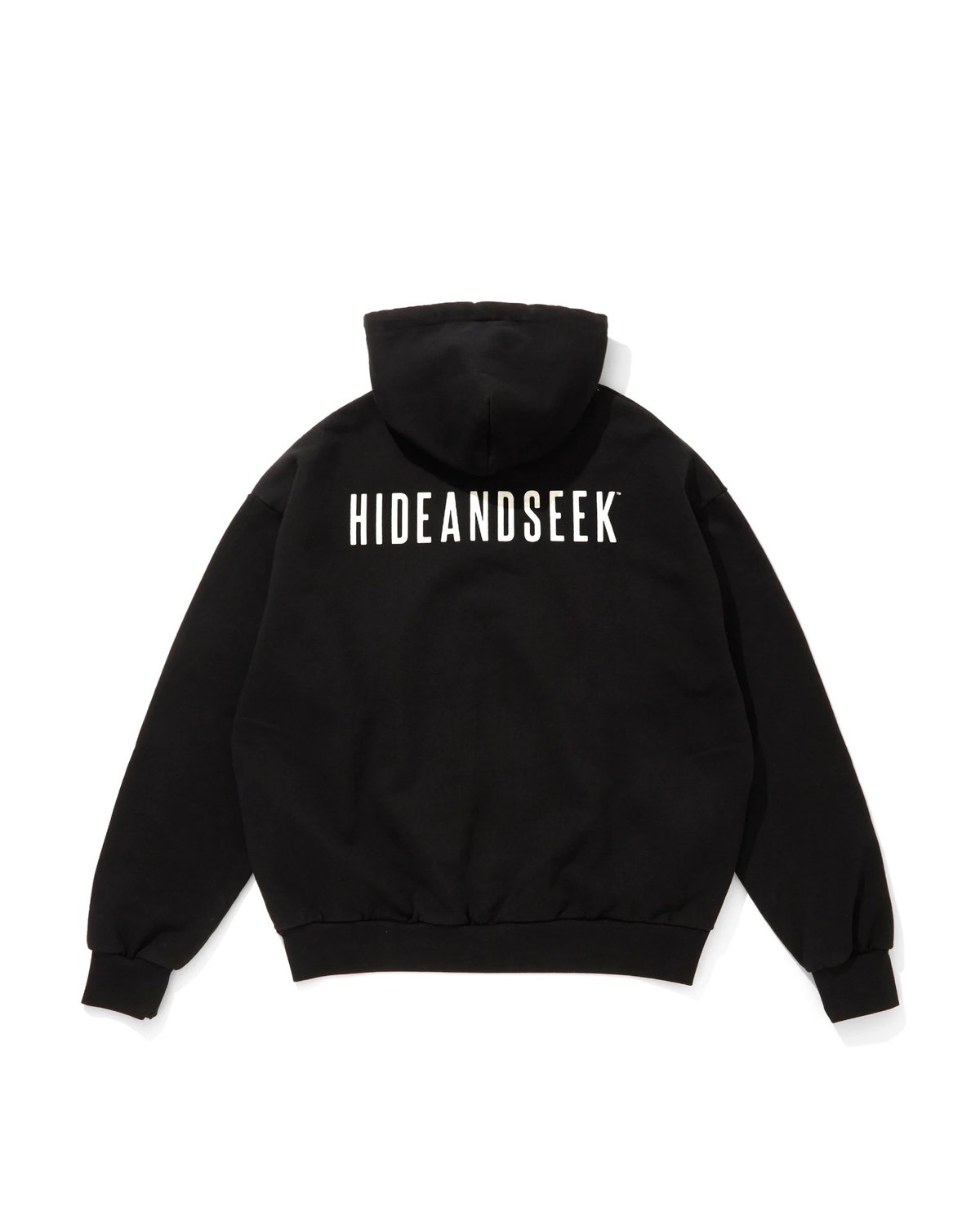 Logo ZIP Hooded Sweat Shirt | HIDE AND SEEK W.S.