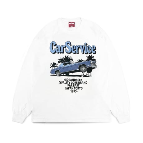 HIDEANDSEEK × CarService L/S Tee-2(Front)