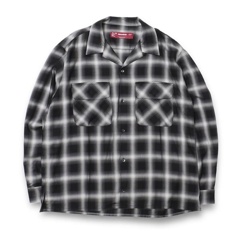 Ombre Check L/S Shirt | HIDE AND SEEK W.S