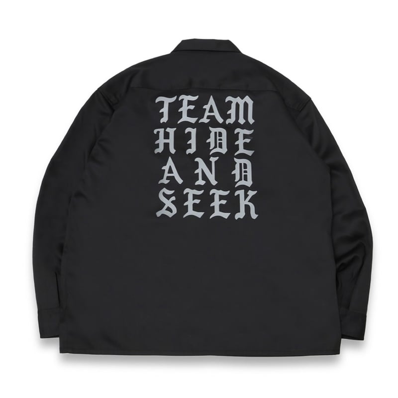 HIDEANDSEEK Work L/S Shirt(23aw)