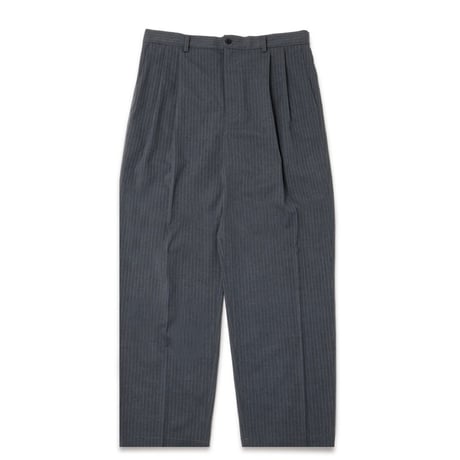 Striped Pleated Trouser