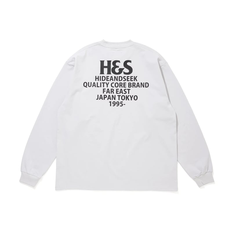 Logo L/S Tee | HIDE AND SEEK W.S.