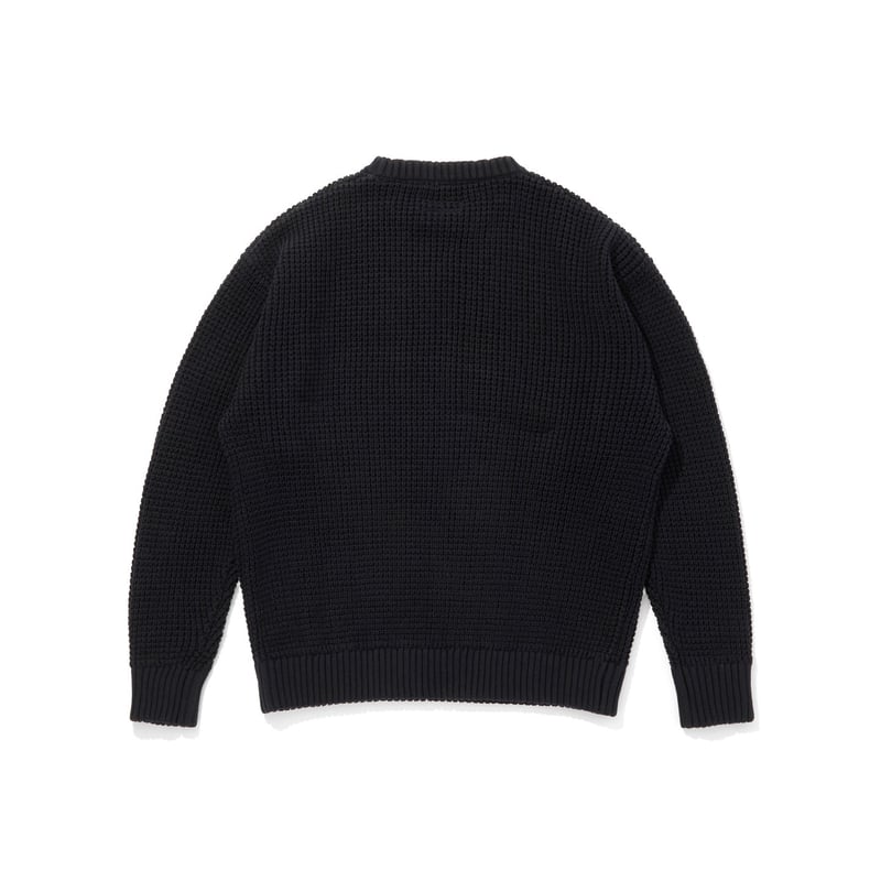 Heavy Waffle Knit Sweater | HIDE AND SEEK W.S.