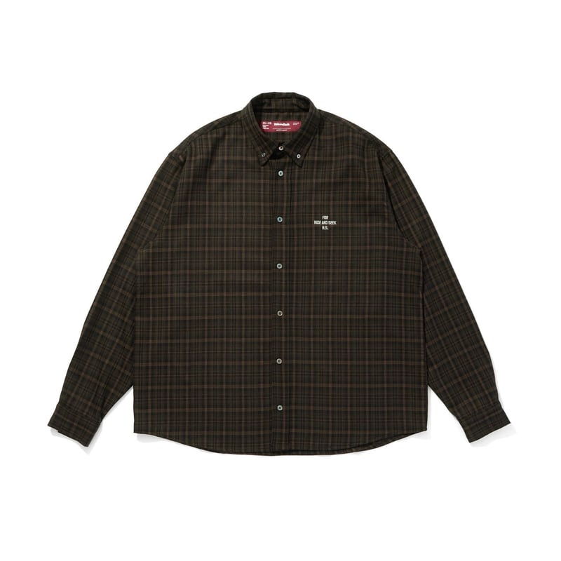 Check B.D. L/S Shirt | HIDE AND SEEK W.S.