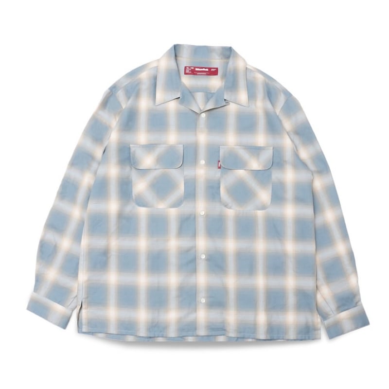 Ombre Check L/S Shirt | HIDE AND SEEK W.S.
