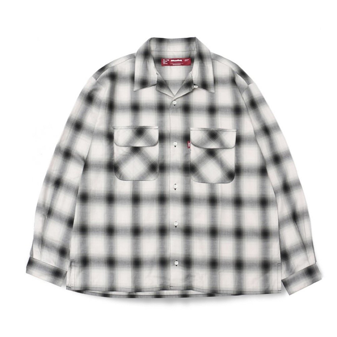 Ombre Check L/S Shirt | HIDE AND SEEK W.S.