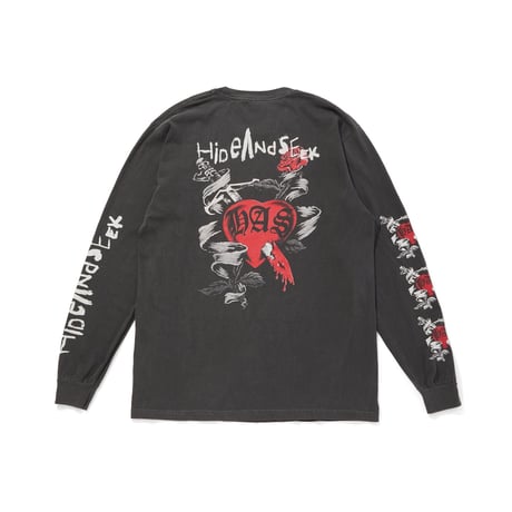 Heart And Dagger L/S Tee(Back)