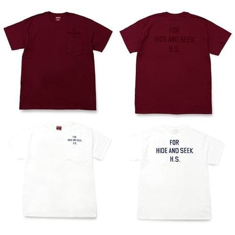 For H.S. Pocket S/S Tee(Flocky)
