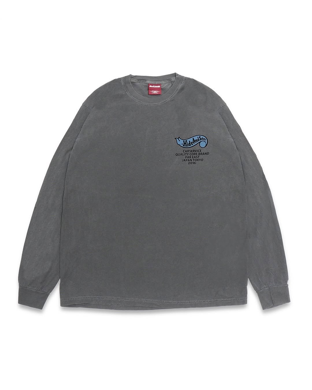 HIDEANDSEEK × CarService L/S Tee-2(Back) | HIDE
